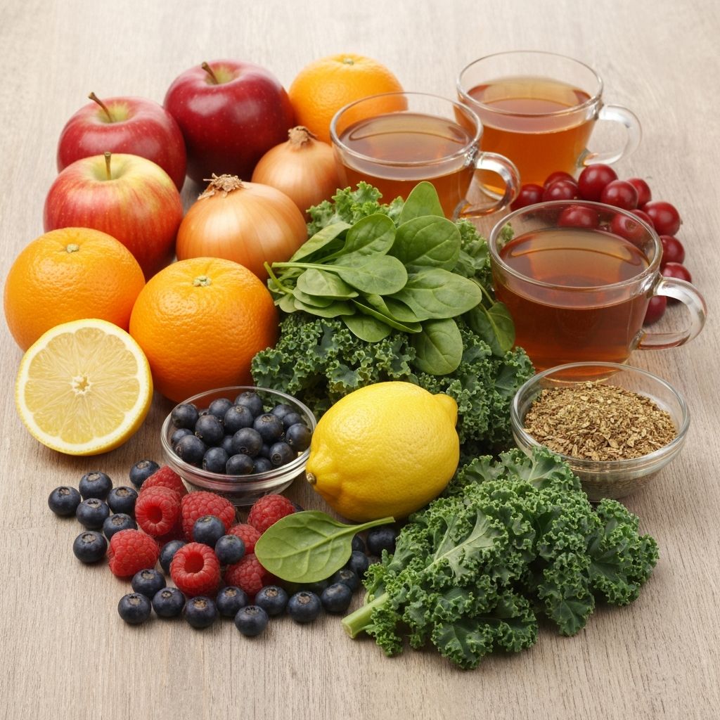 Aliments riches en flavonoïdes